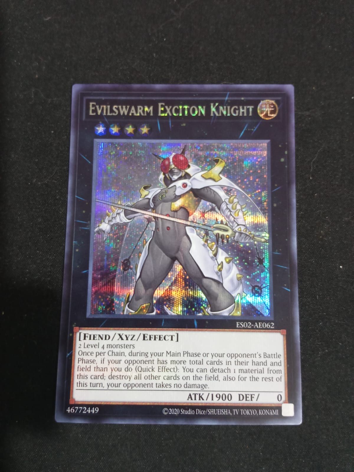 ES02-AE062 Evilswarm Exciton Knight Secret Rare