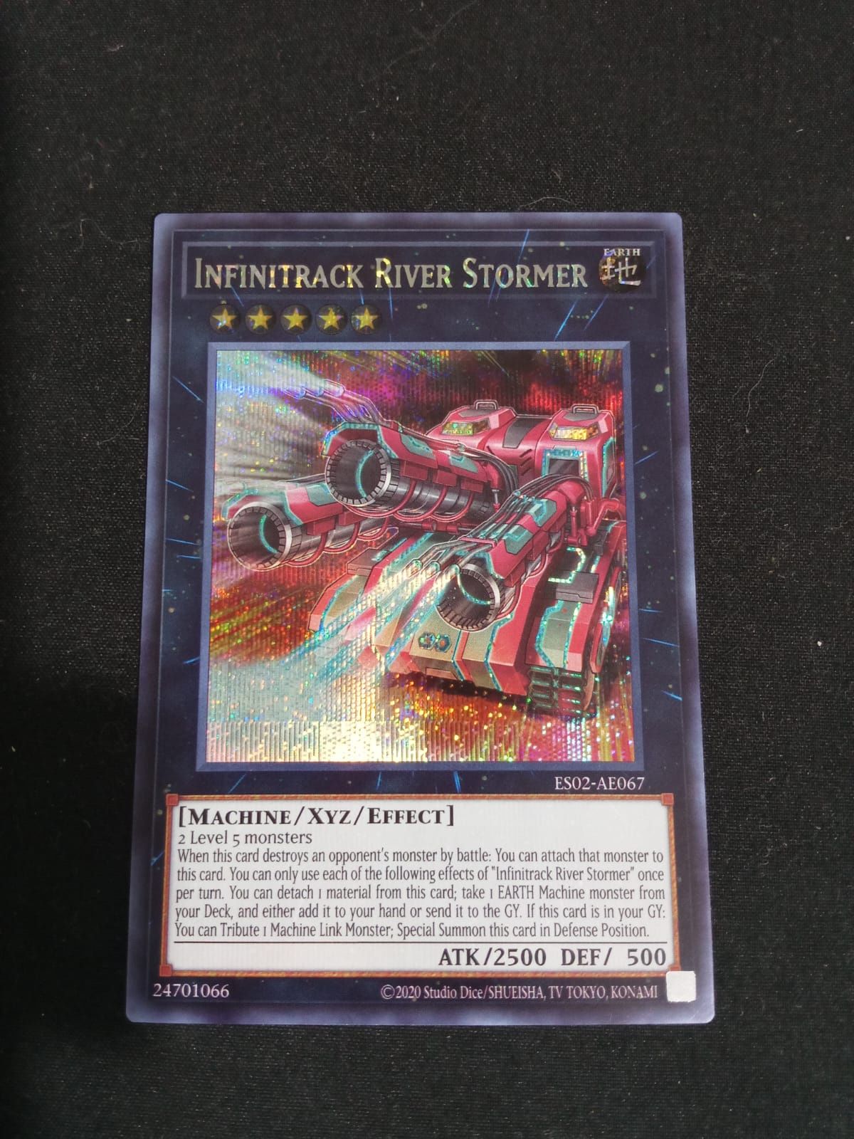 ES02-AE067 Infinitrack River Stormer Secret Rare