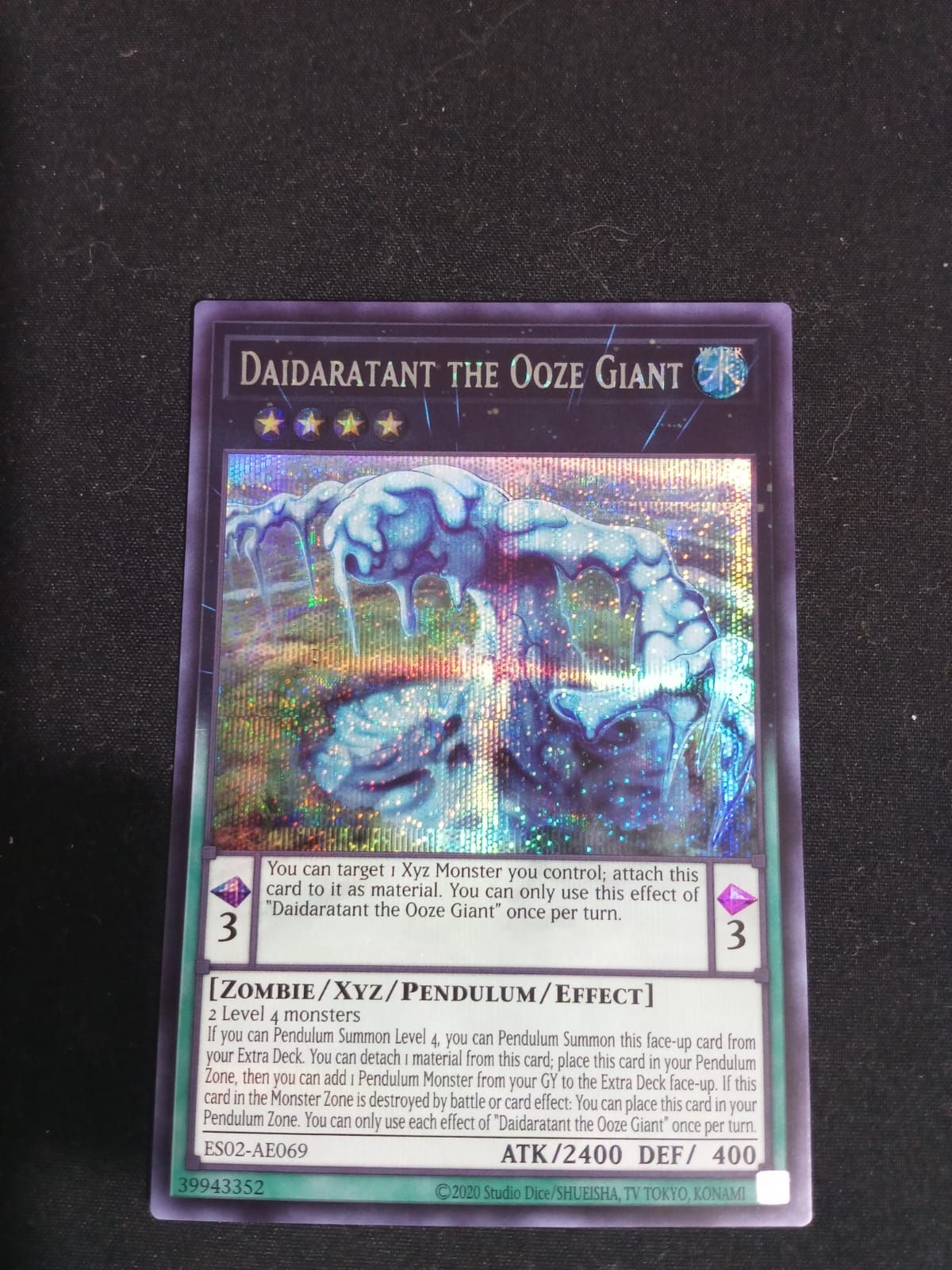 ES02-AE069 Daidaratant the Ooze Giant Secret Rare