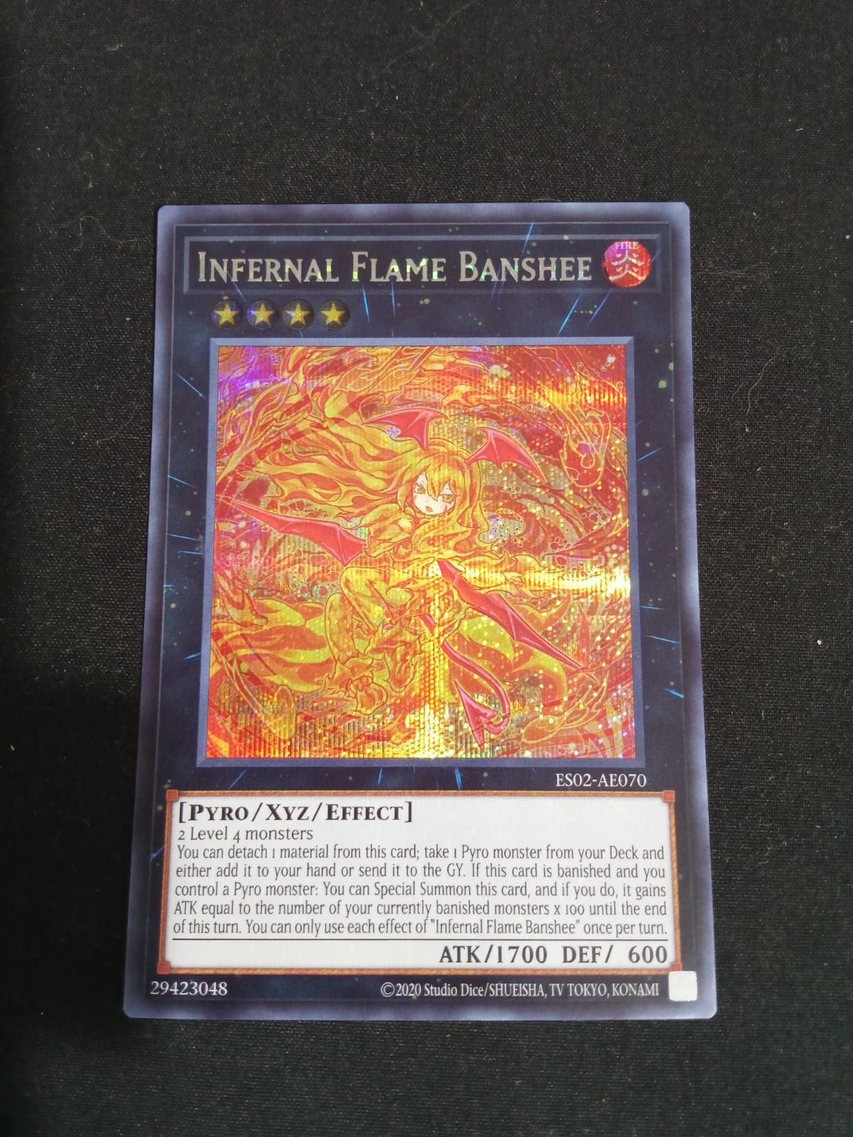 ES02-AE070 Infernal Flame Banshee Secret Rare