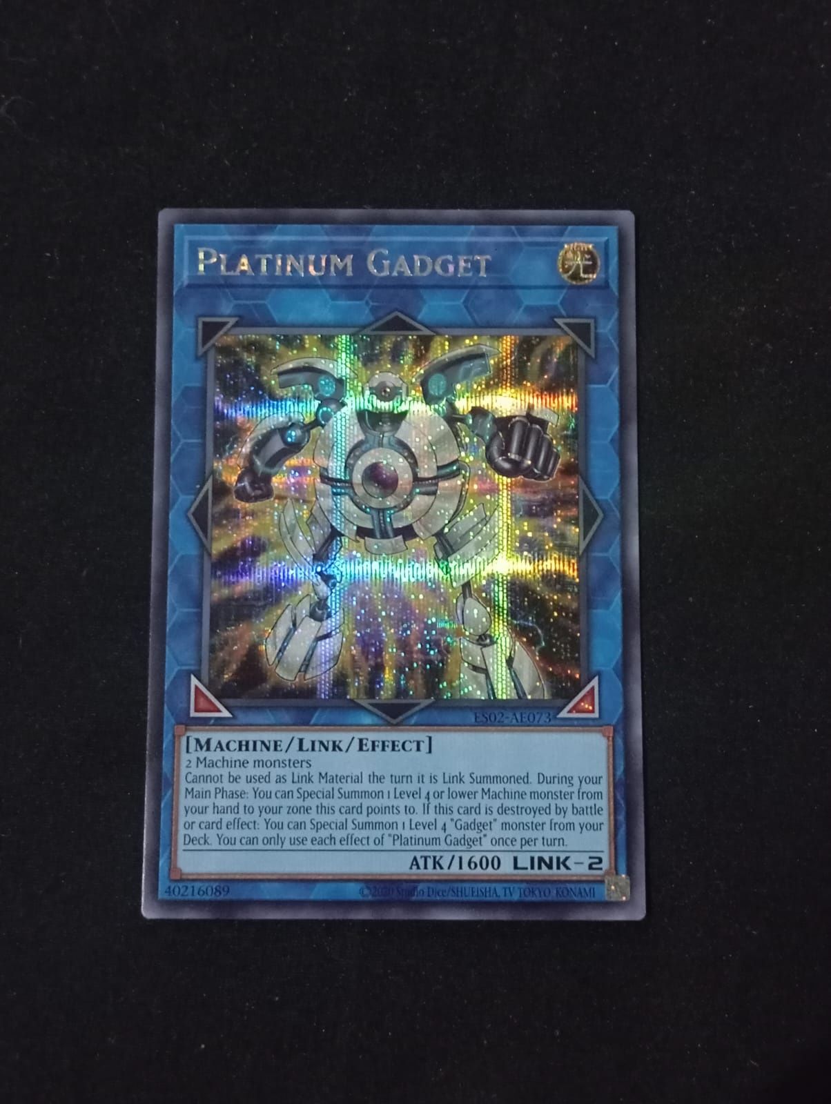 ES02-AE073 Platinum Gadget Secret Rare
