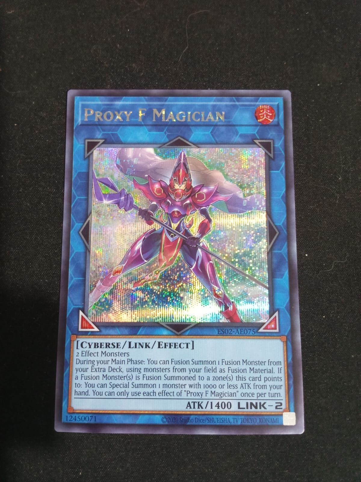 ES02-AE075 Proxy F Magician Secret Rare