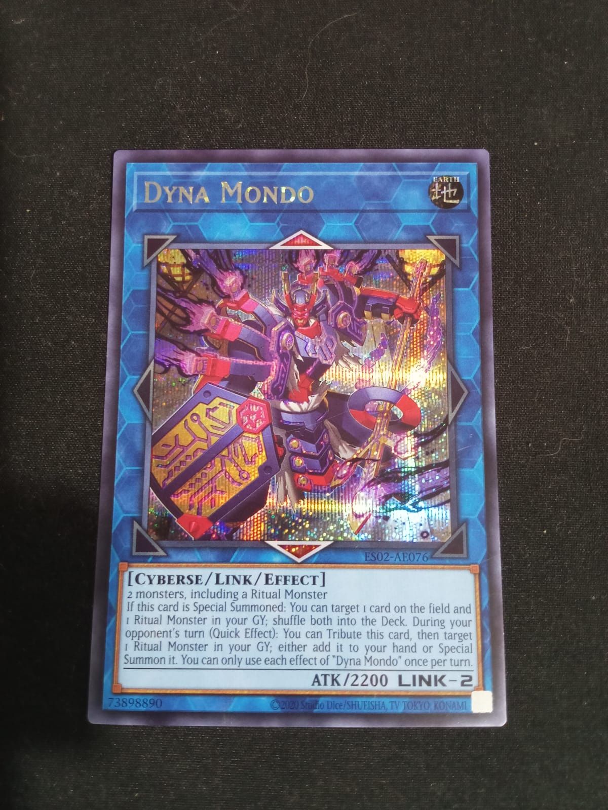 ES02-AE076 Dyna Mondo Secret Rare