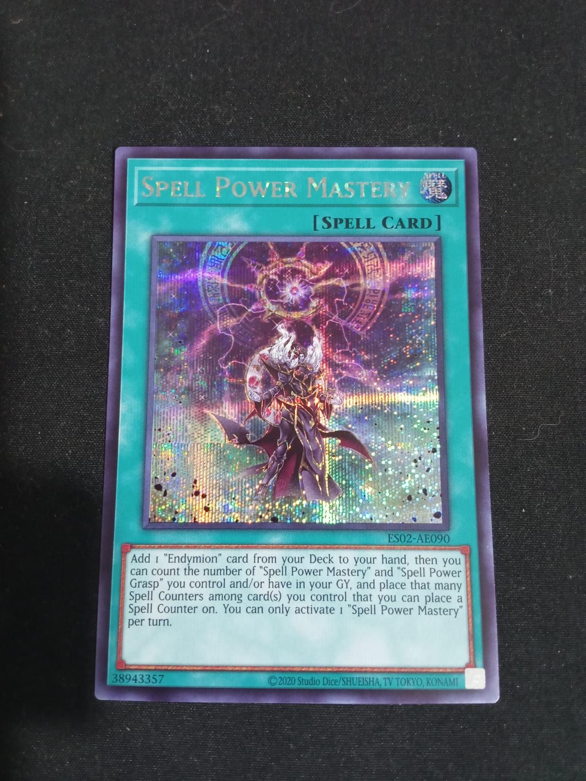ES02-AE090 Spell Power Mastery Secret Rare