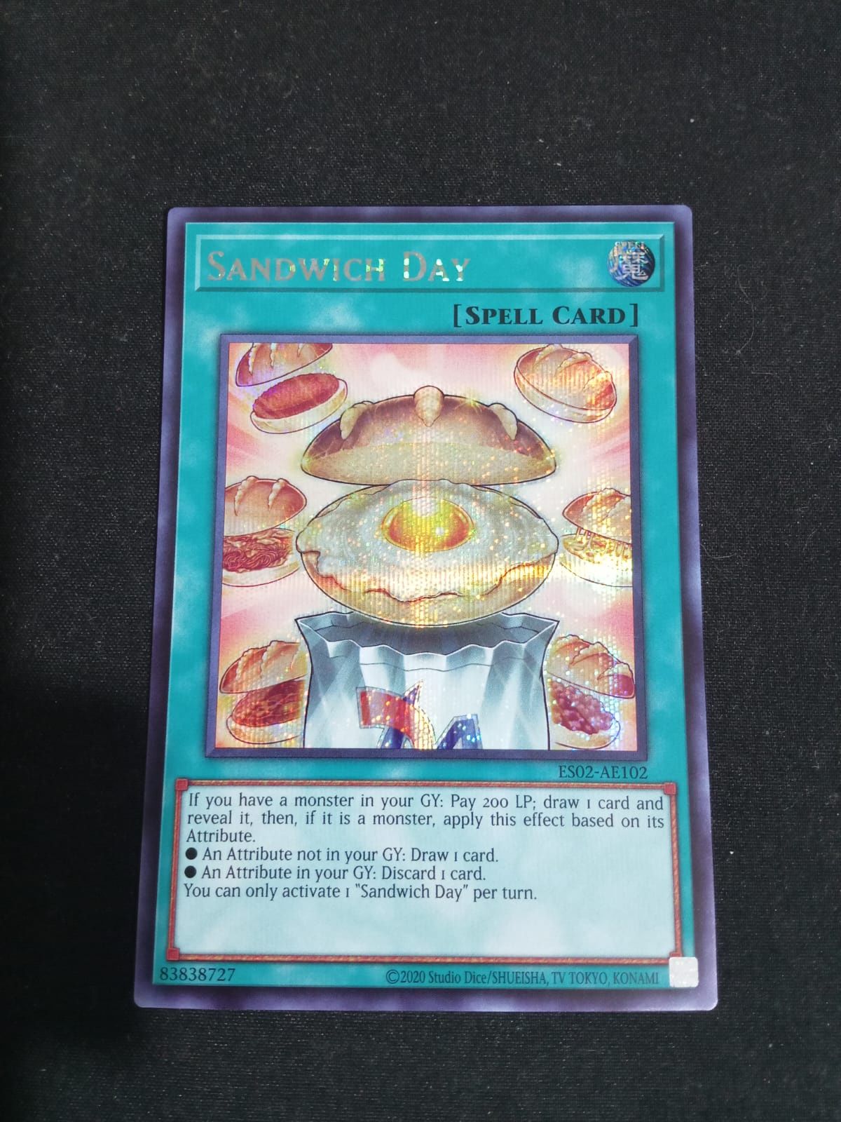 ES02-AE102 Sandwich Day Secret Rare