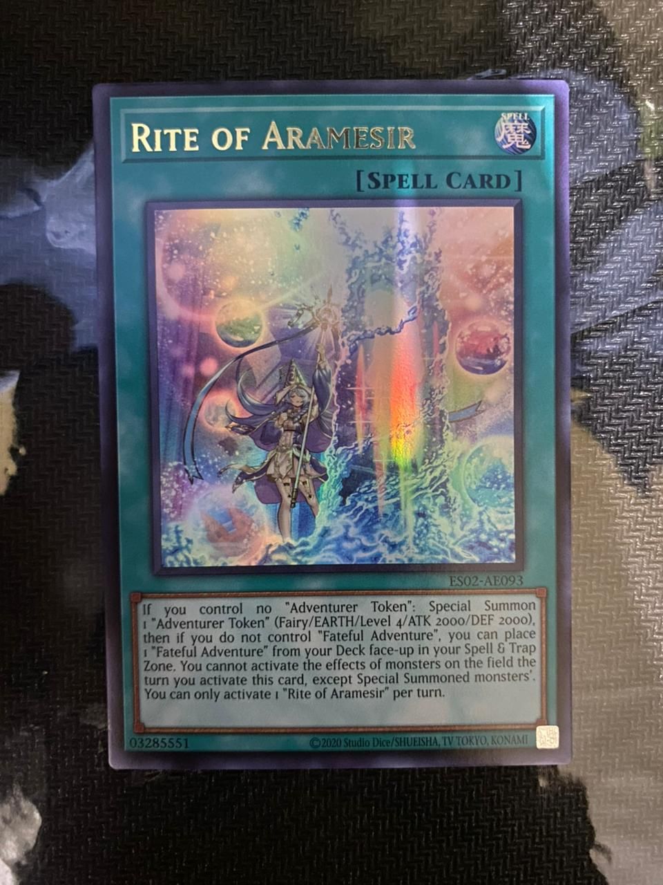 ES02-AE093 Rite of Aramesir Ultra Rare