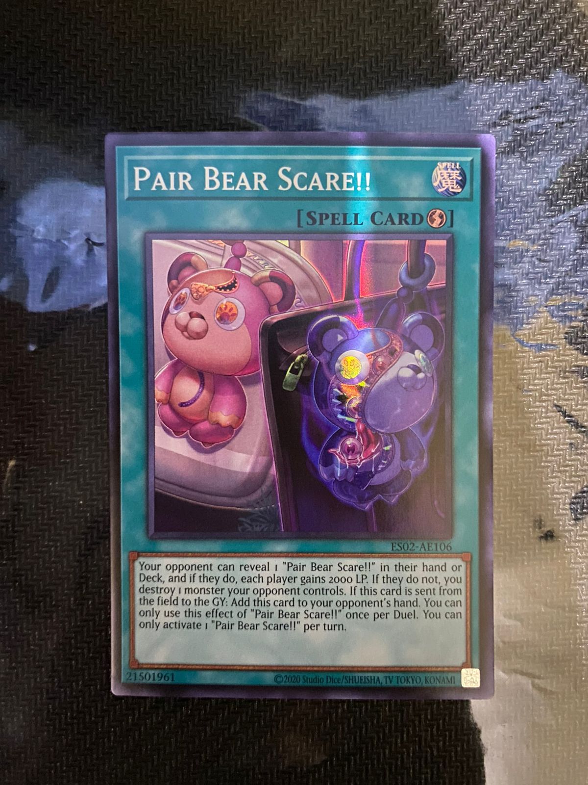 ES02-AE106 Pair Bear Scare!! Super Rare