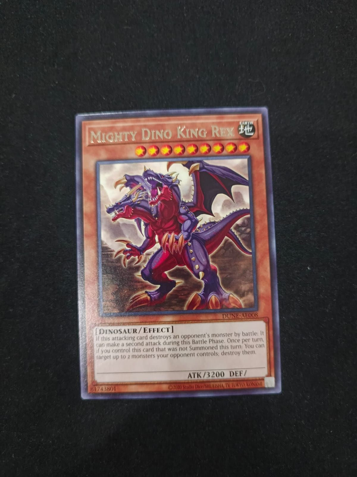 DUNE-AE008 Mighty Dino King Rex Rare