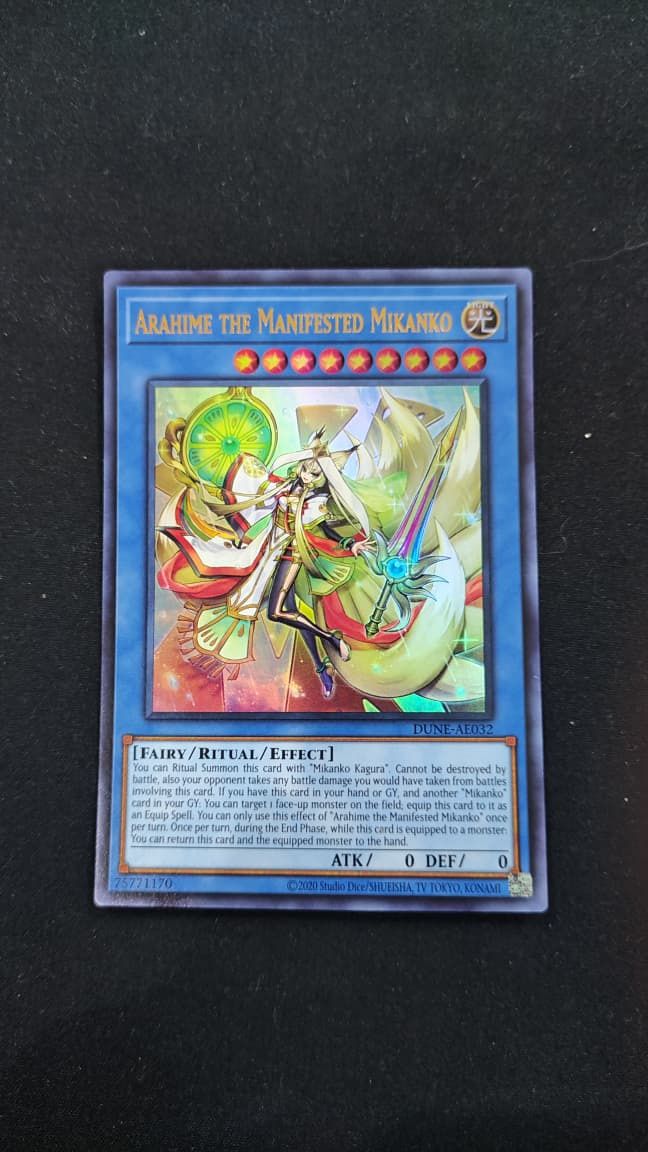 DUNE-AE032 Arahime the Manifested Mikanko Ultra Rare