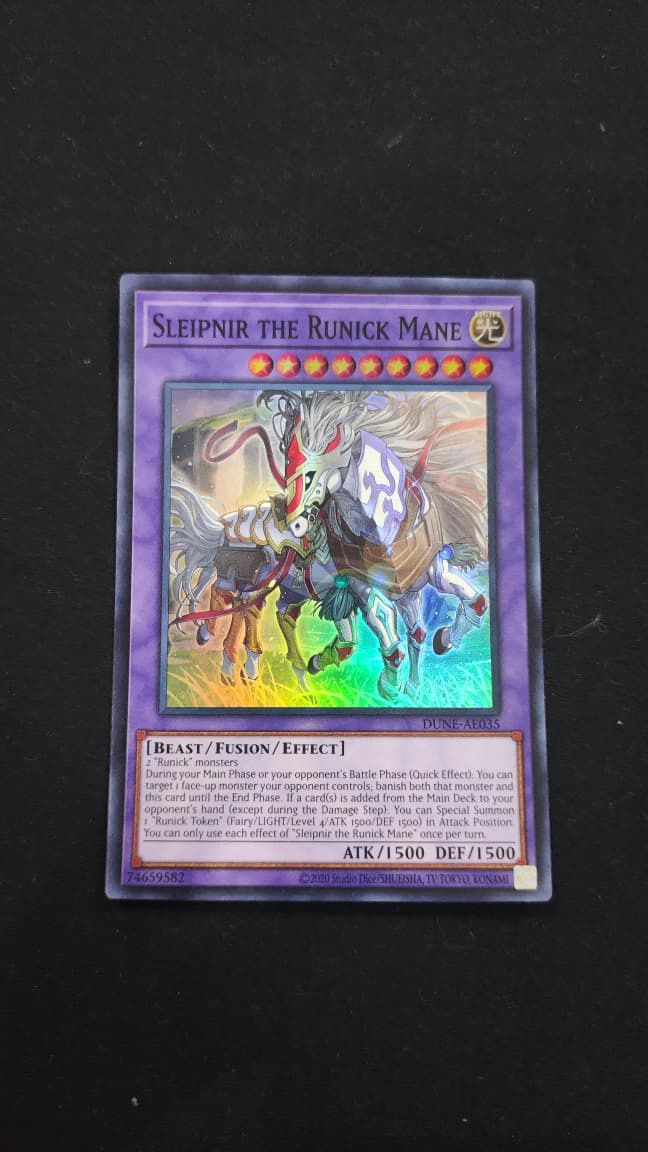DUNE-AE035 Sleipnir the Runick Mane Super Rare