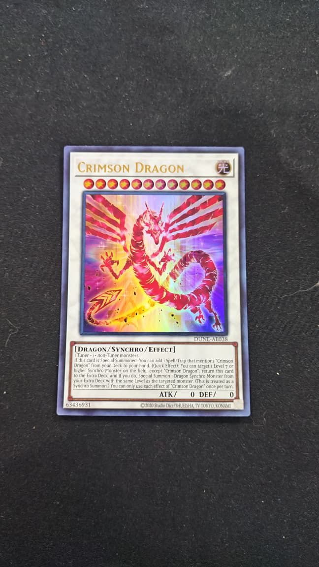 DUNE-AE038 Crimson Dragon Ultra Rare
