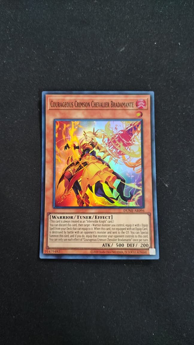 DUNE-AE096 Courageous Crimson Chevalier Bradamante Super Rare
