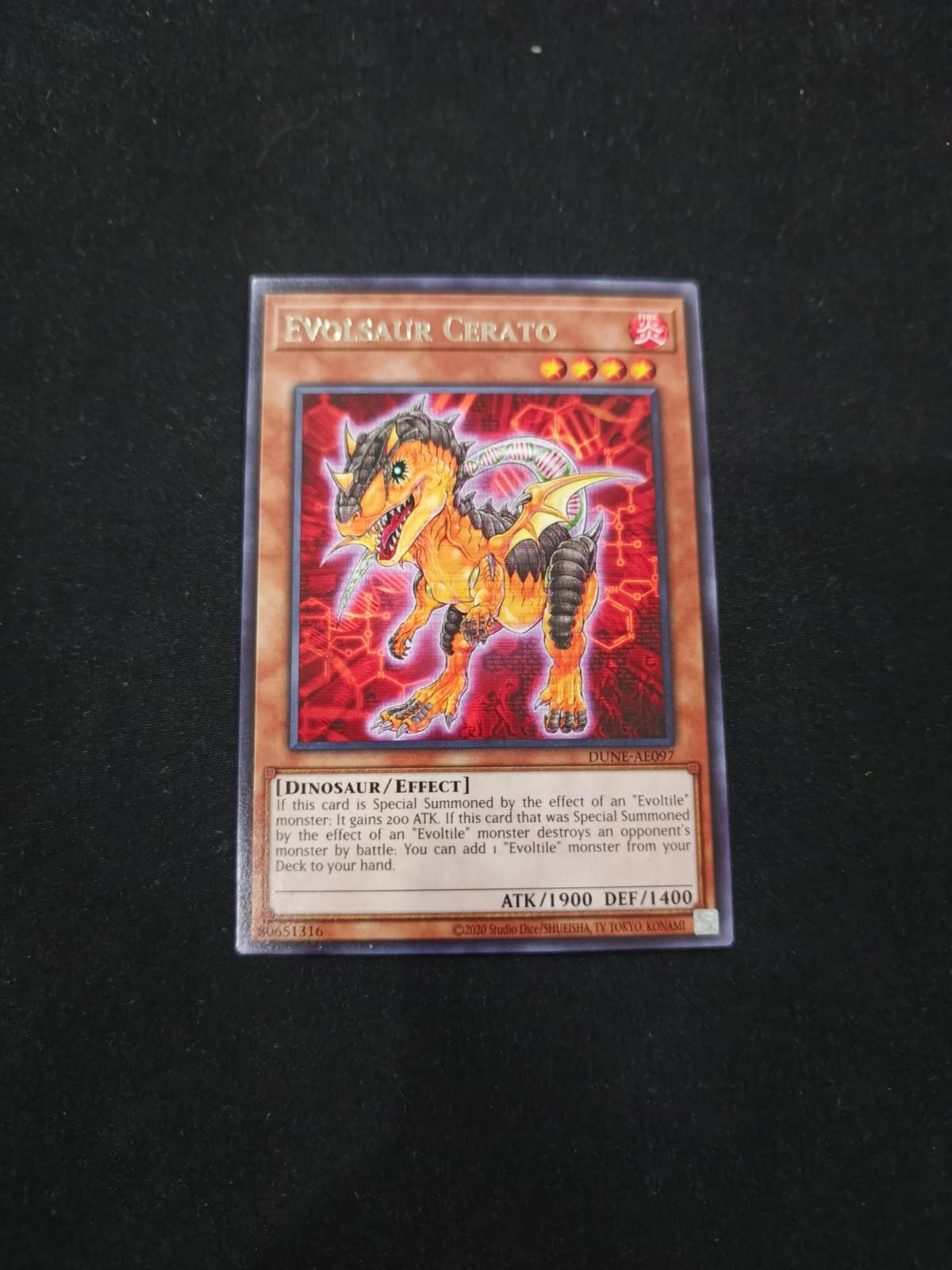 DUNE-AE097 Evolsaur Cerato Rare