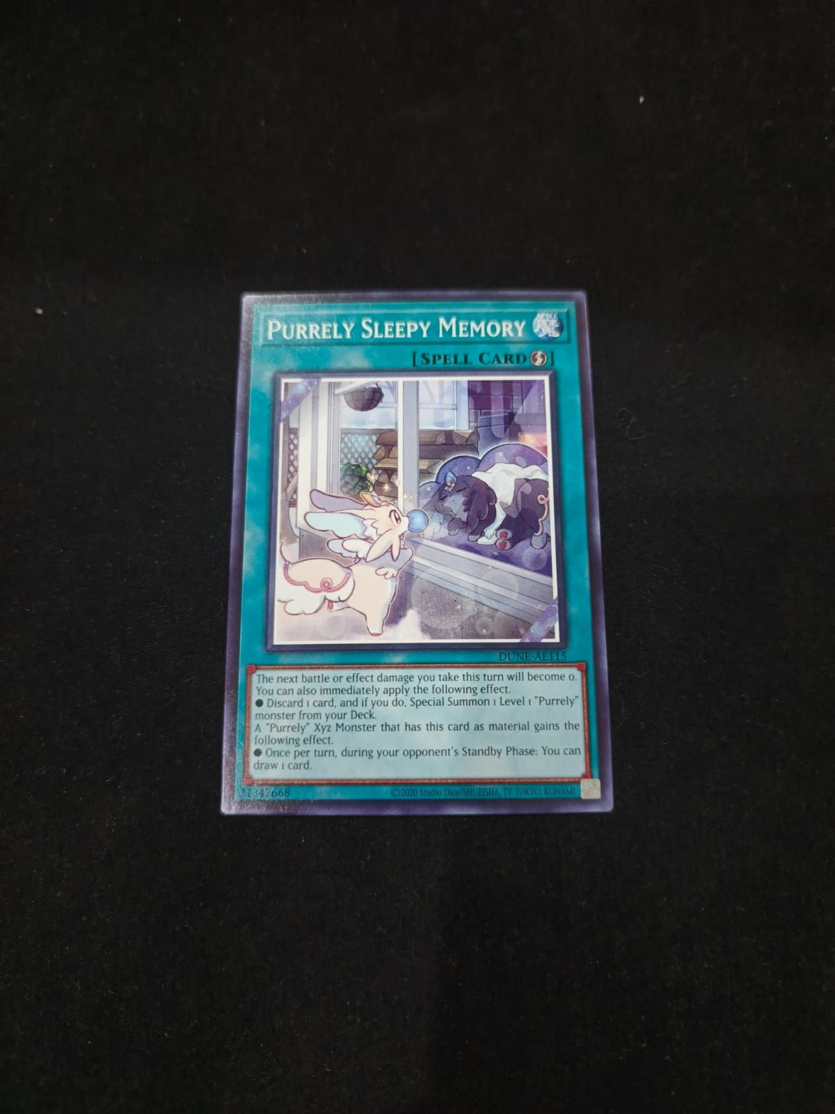 DUNE-AE115 Purrely Sleepy Memory Common