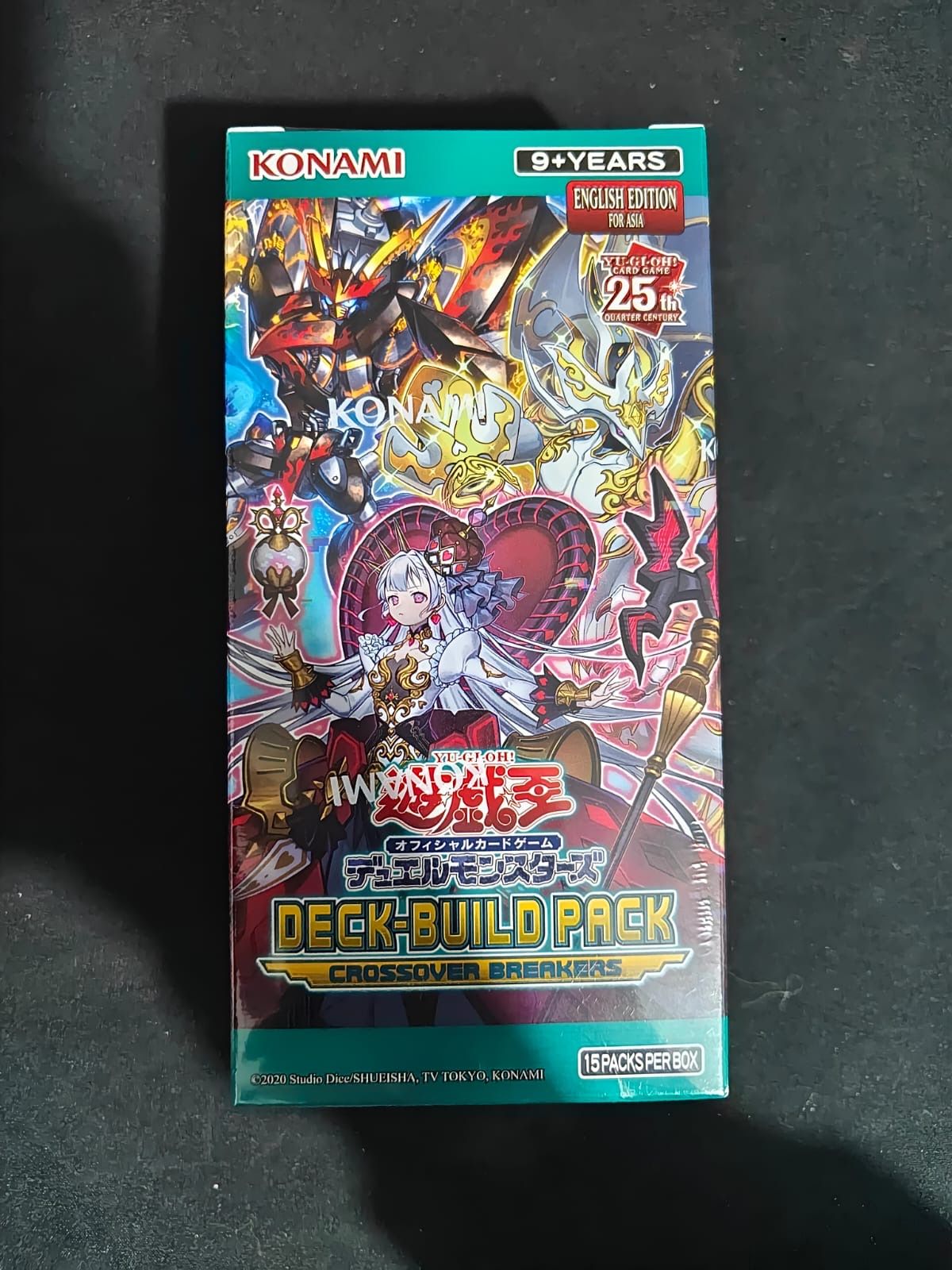 Yugioh Deck Build Pack Crossover Breakers Asian English Box