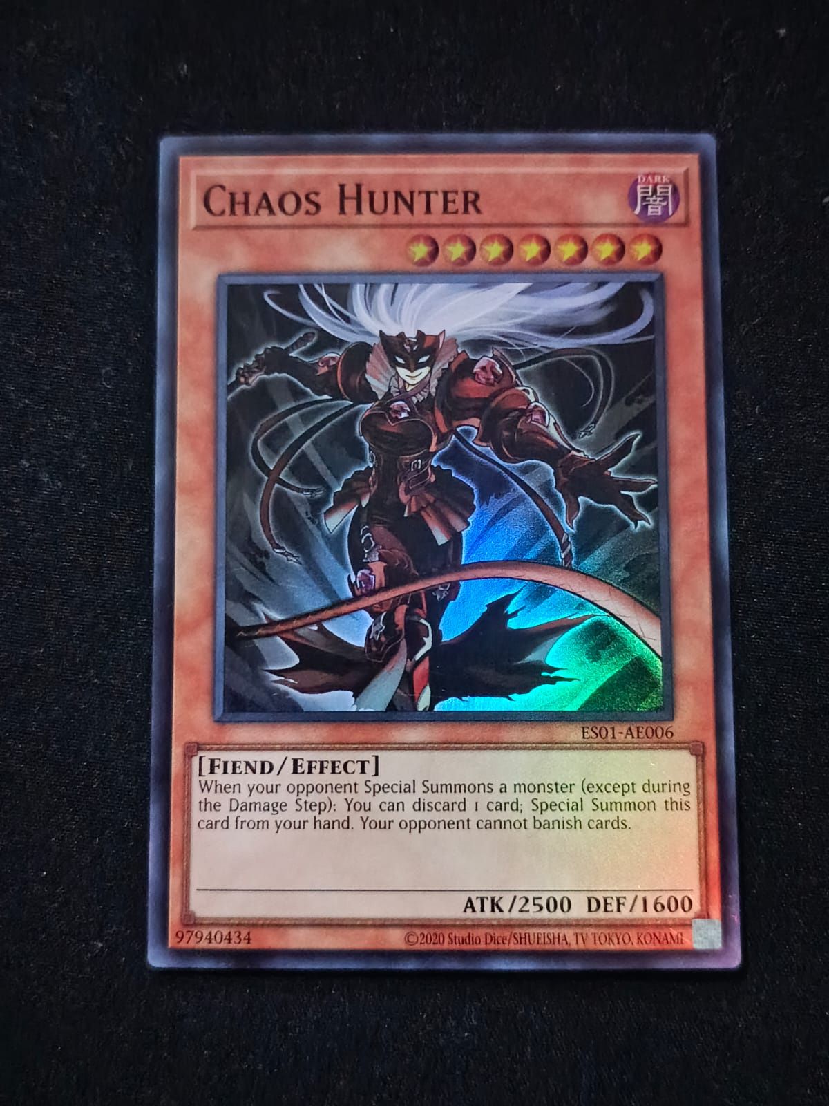 ES01-AE006 Chaos Hunter Super Rare