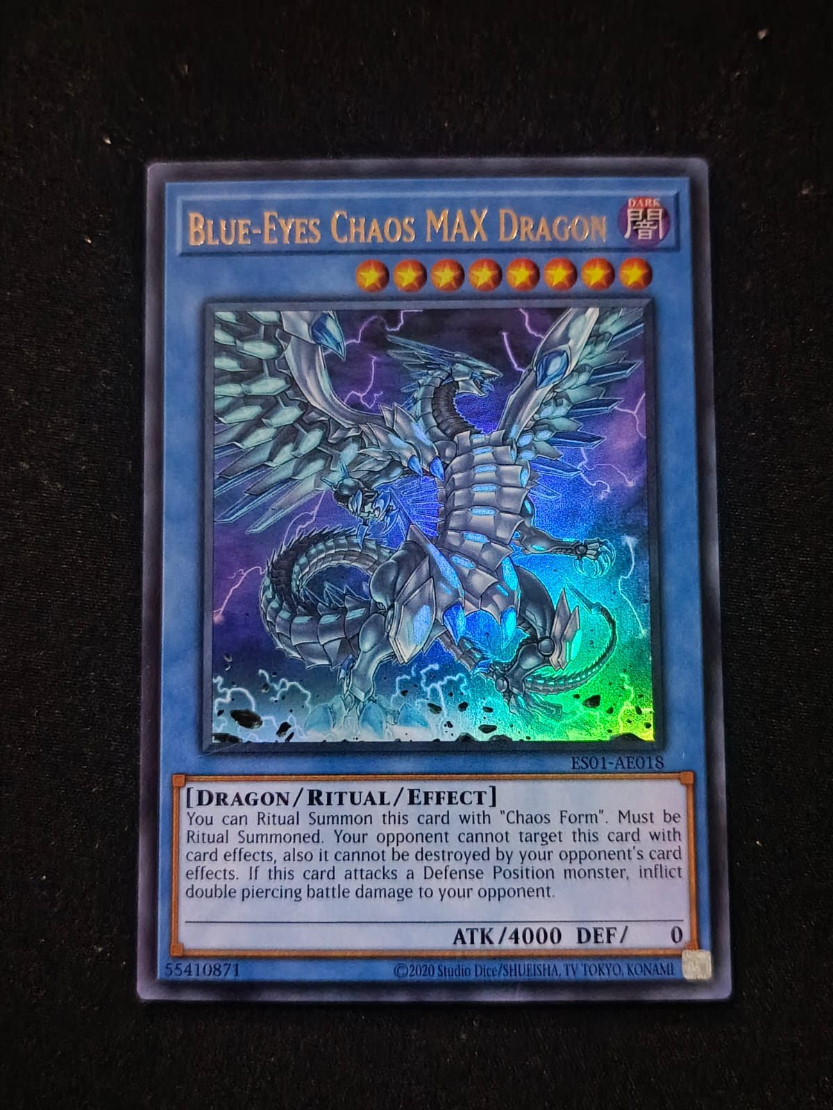 ES01-AE018 Blue-Eyes Chaos MAX Dragon Ultra Rare