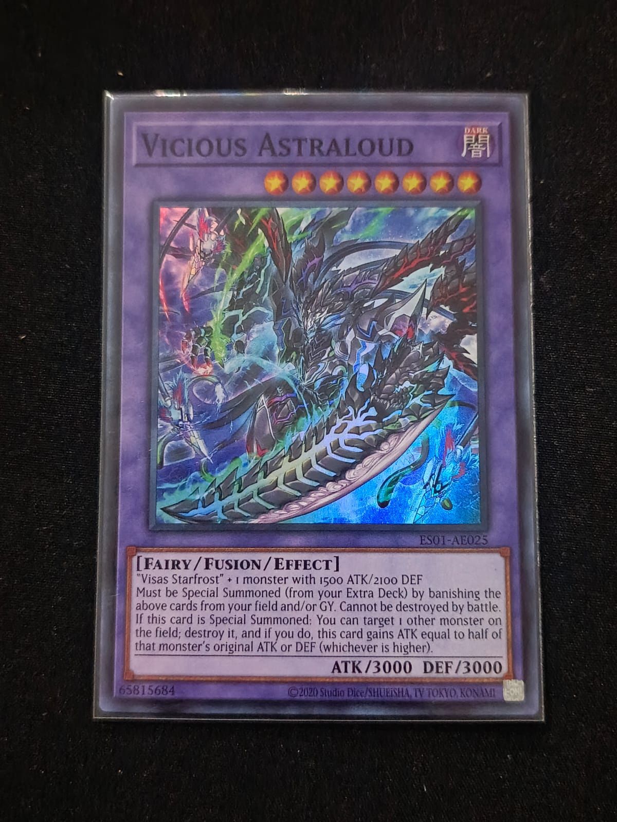 ES01-AE025 Vicious Astraloud Super Rare