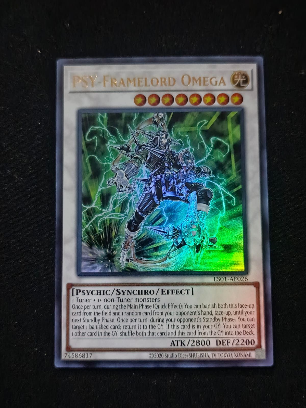 ES01-AE026 PSY-Framelord Omega Ultra Rare