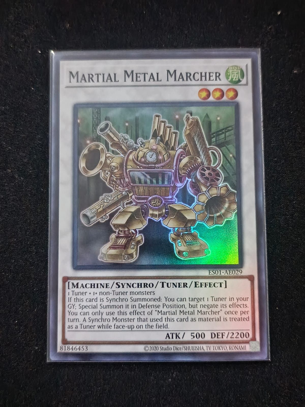 ES01-AE029 Martial Metal Marcher Super Rare