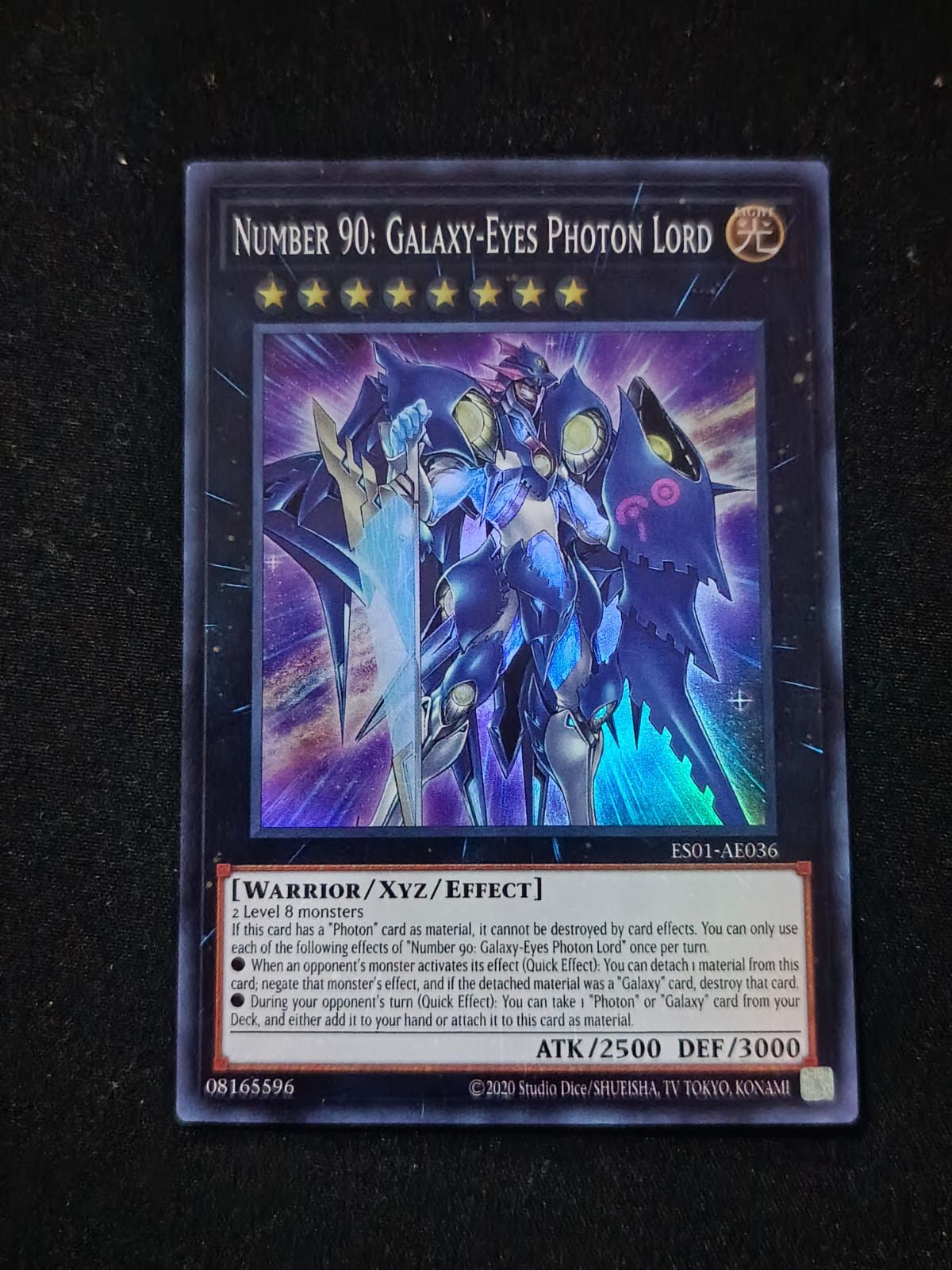 ES01-AE036 Number 90: Galaxy-Eyes Photon Lord Super Rare