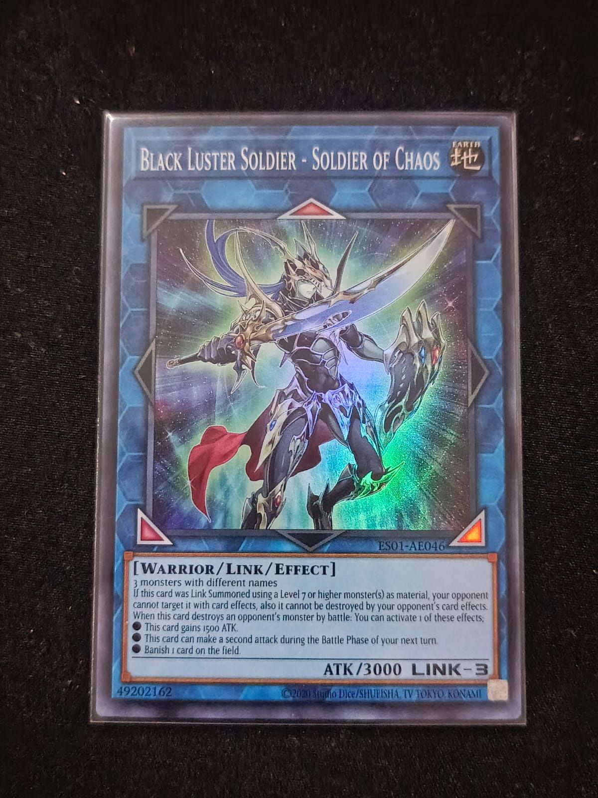 ES01-AE046 Black Luster Soldier - Soldier of Chaos Super Rare