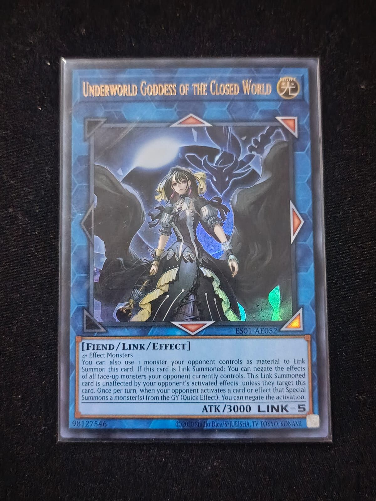 ES01-AE052 Underworld Goddess of the Closed World Ultra Rare
