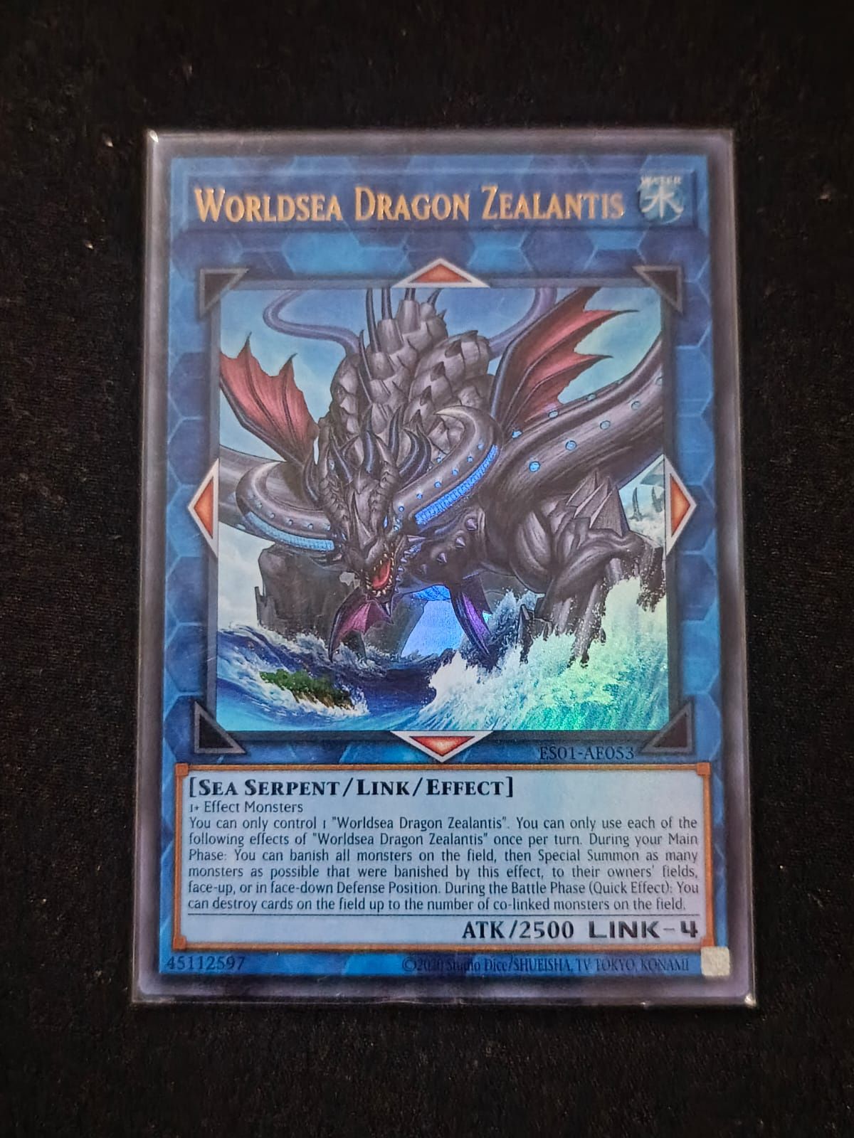 ES01-AE053 Worldsea Dragon Zealantis Ultra Rare