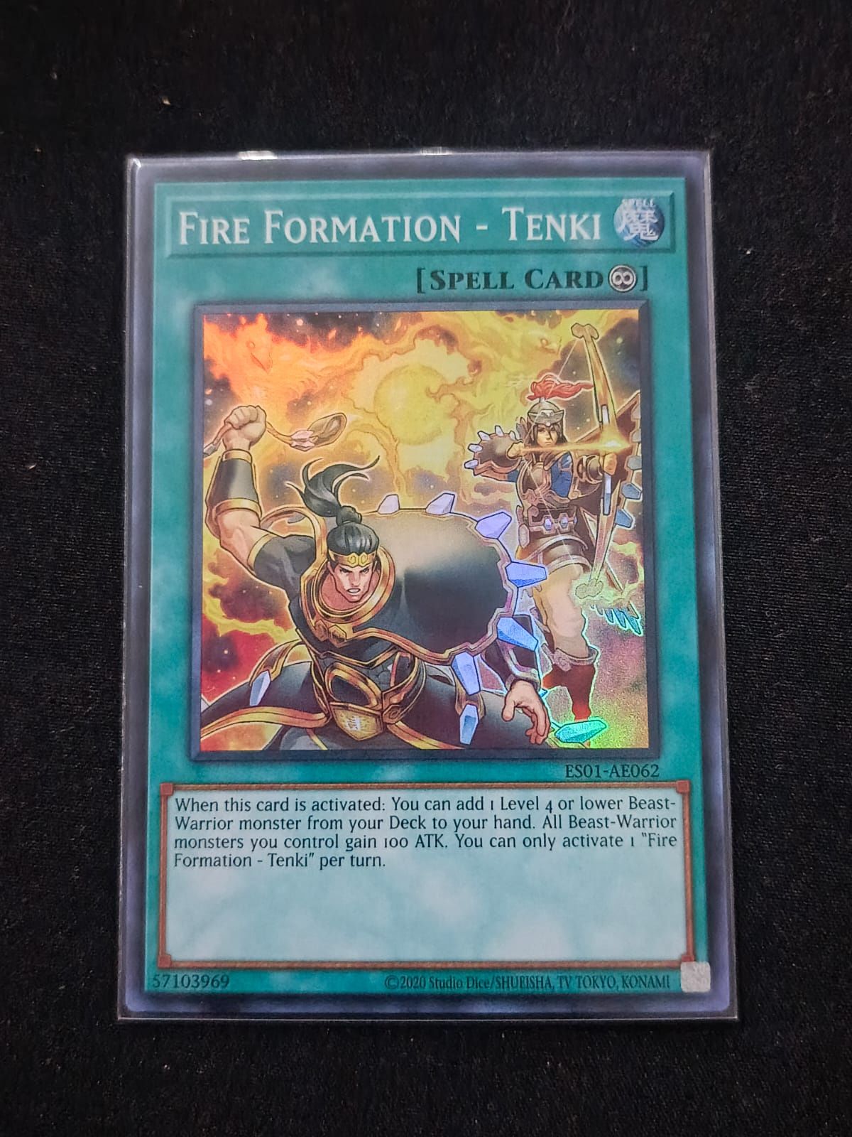 ES01-AE062 Fire Formation - Tenki Super Rare