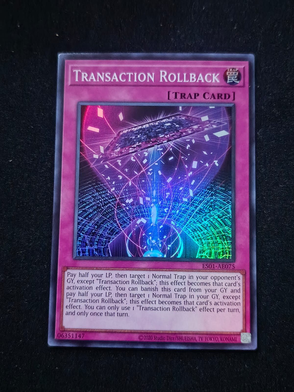 ES01-AE075 Transaction Rollback Super Rare
