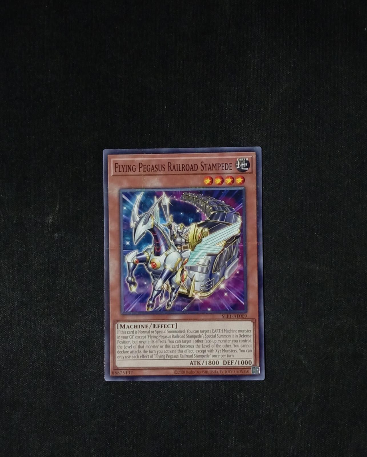 SLF1-AE009 Flying Pegasus Railroad Stampede Normal Parallel Rare