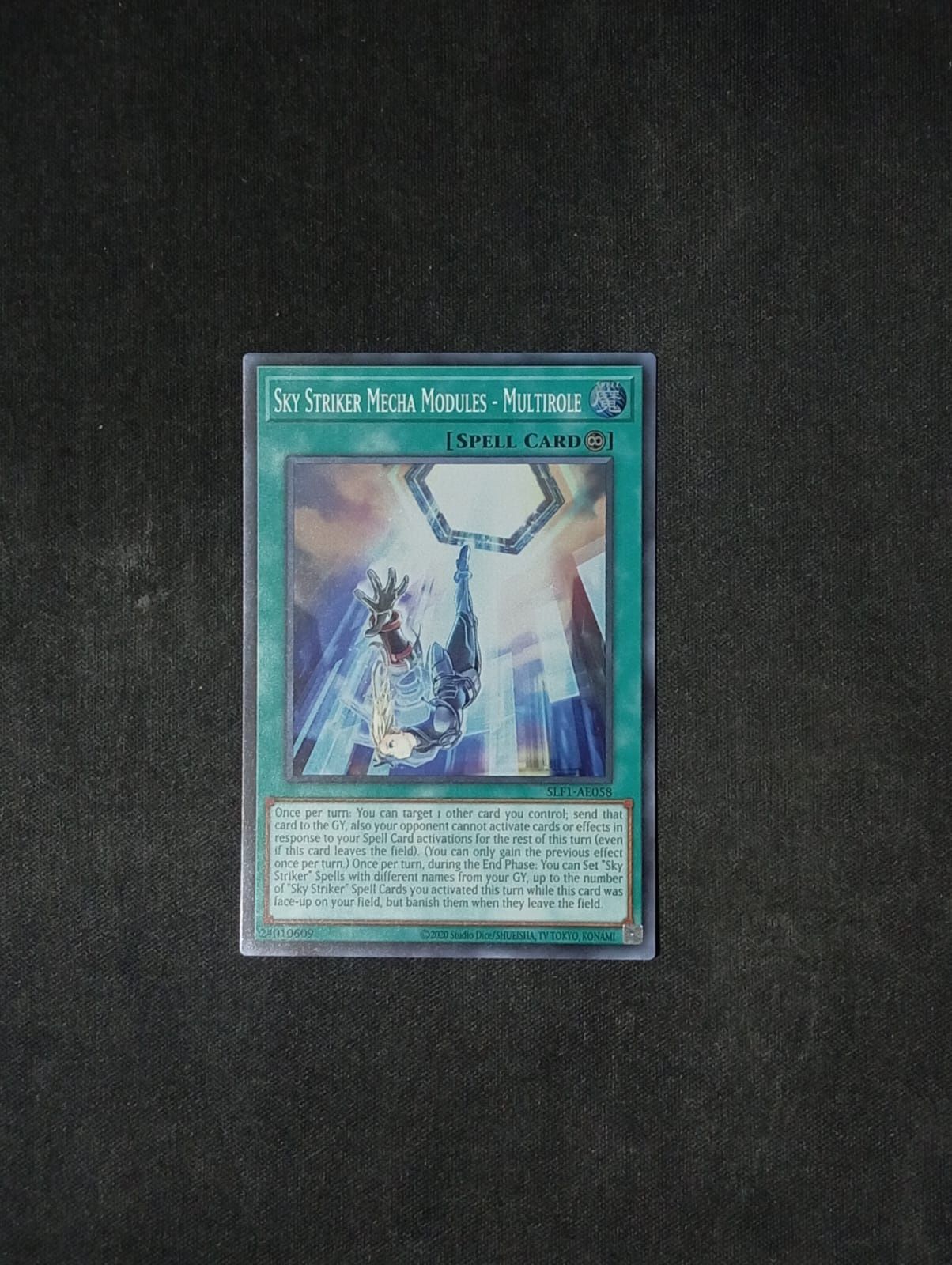 SLF1-AE055 Sky Striker Mecha - Eagle Booster
Super Rare