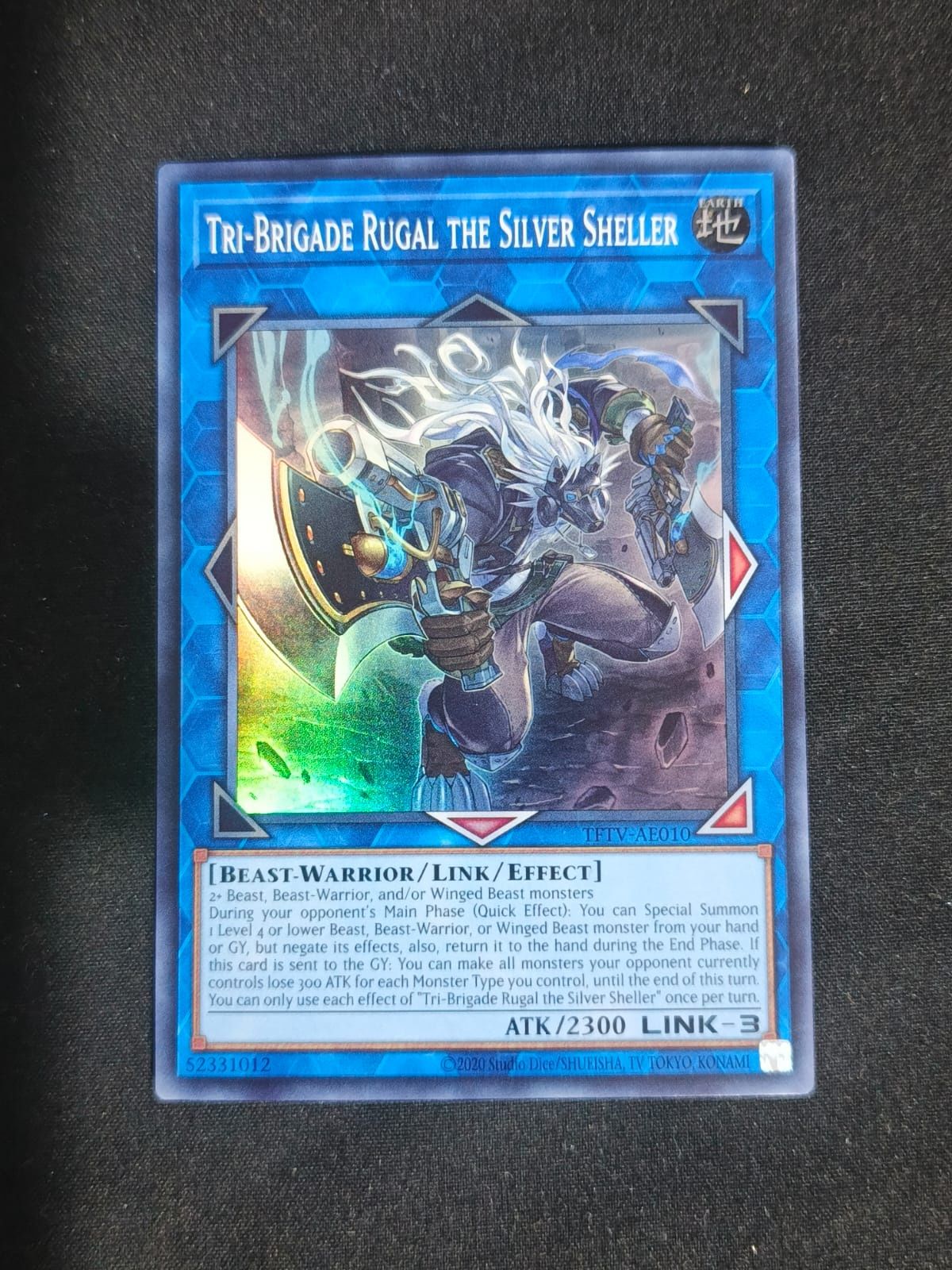 TFTV-AE010 Tri-Brigade Rugal the Silver Sheller Super Rare
