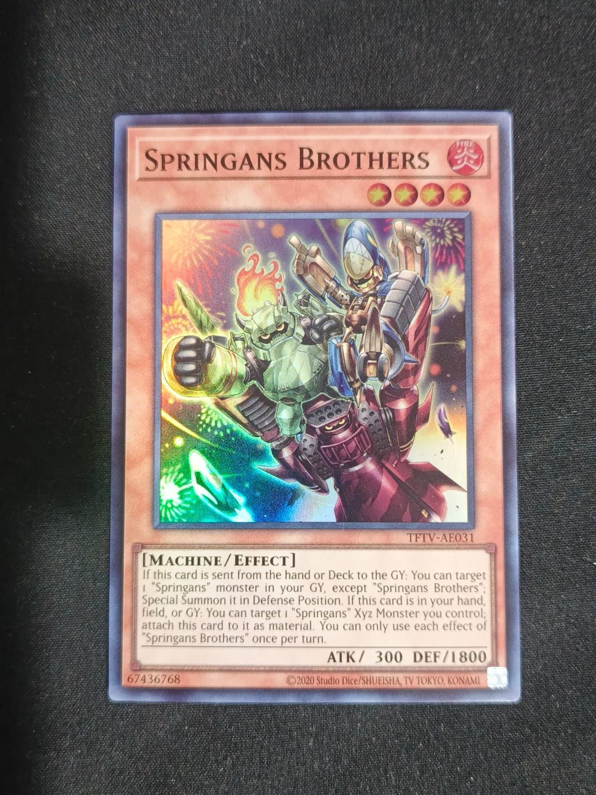 TFTV-AE031 Springans Brothers Super Rare