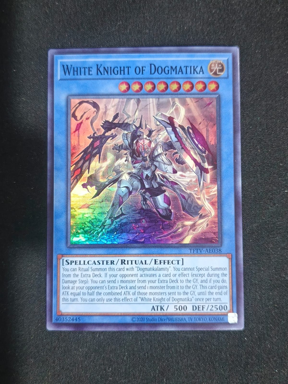 TFTV-AE038 White Knight of Dogmatika Super Rare