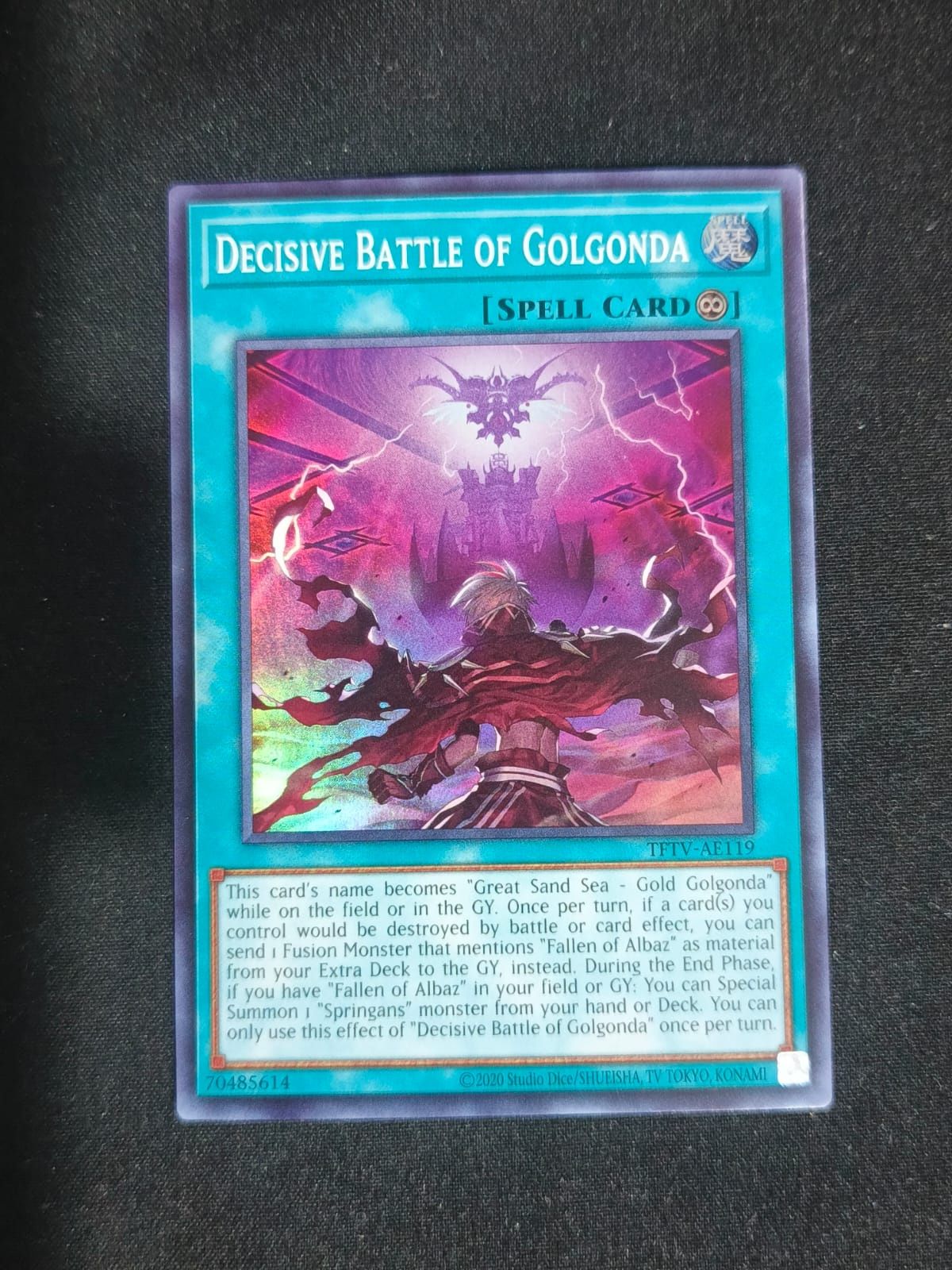 TFTV-AE119 Decisive Battle of Golgonda Super Rare