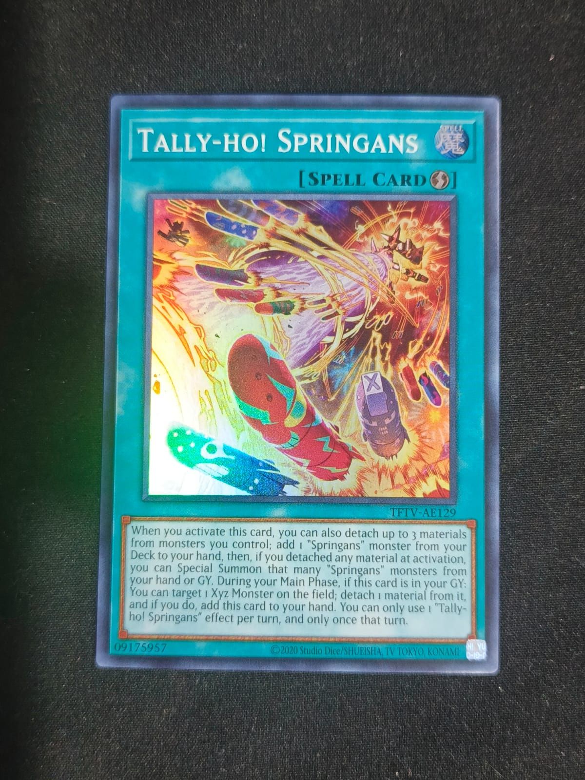 TFTV-AE129 Tally-ho! Springans Super Rare