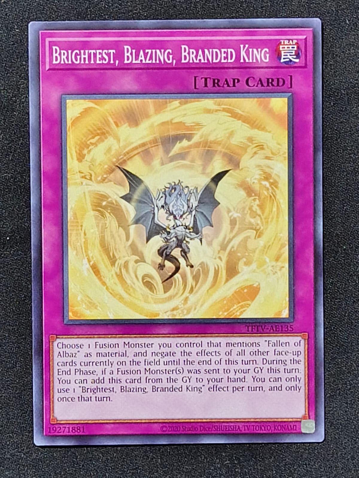 TFTV-AE135 Brightest, Blazing, Branded King Common