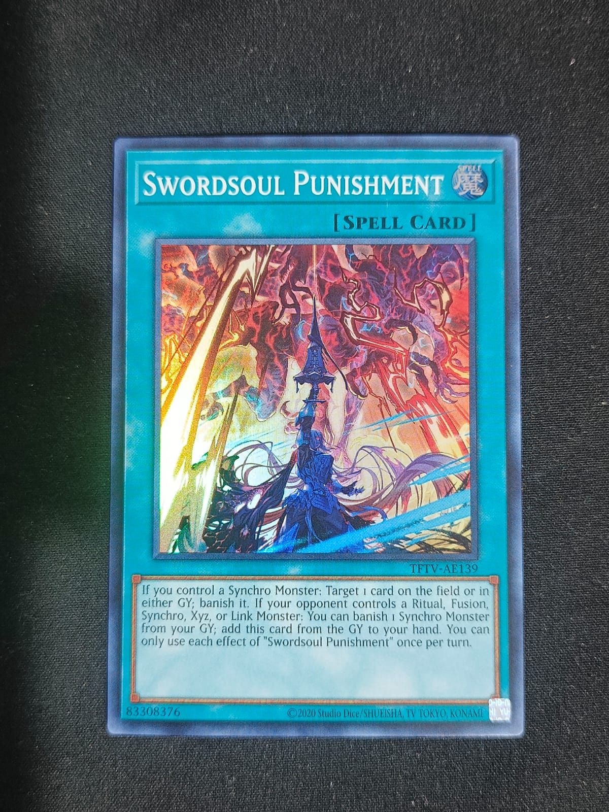 TFTV-AE139 Swordsoul Punishment Super Rare