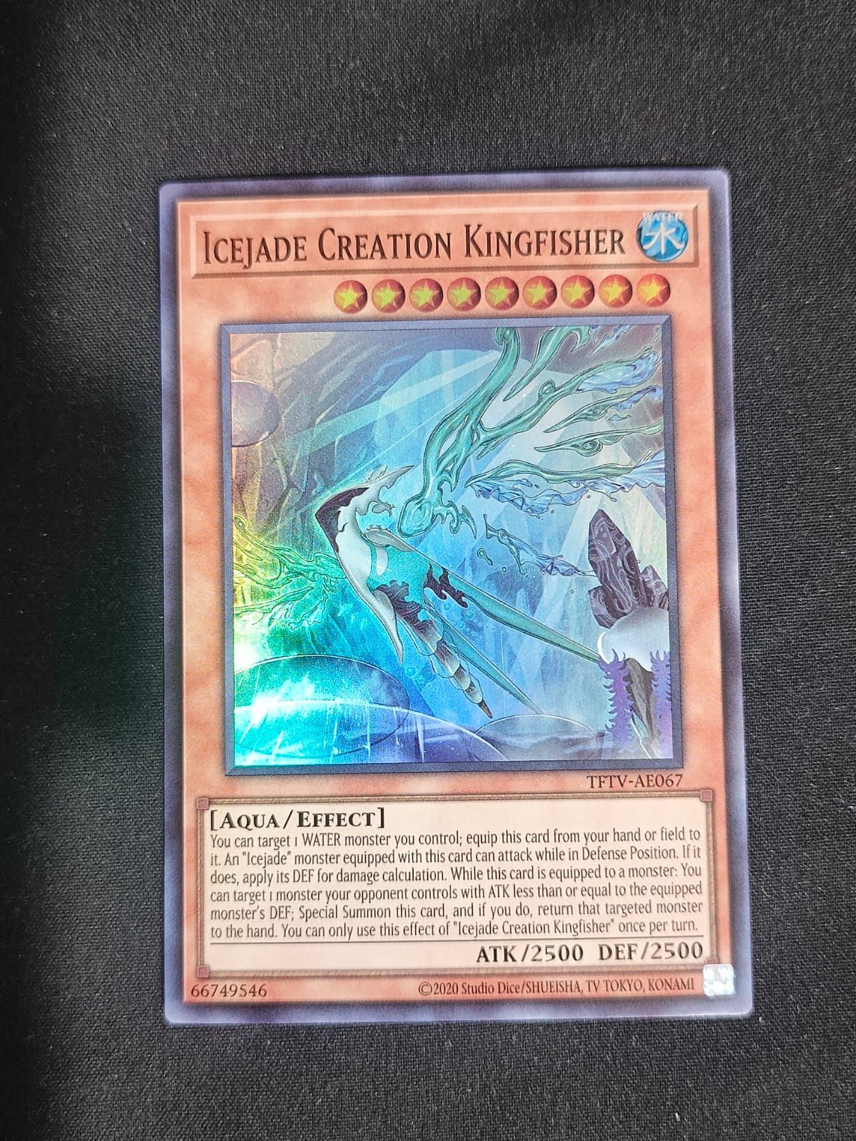 TFTV-AE067 Icejade Creation Kingfisher Super Rare