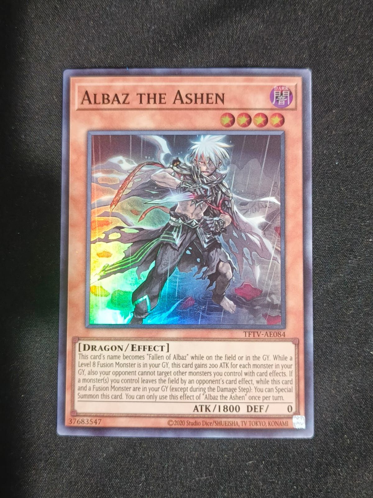 TFTV-AE084 Albaz the Ashen Super Rare