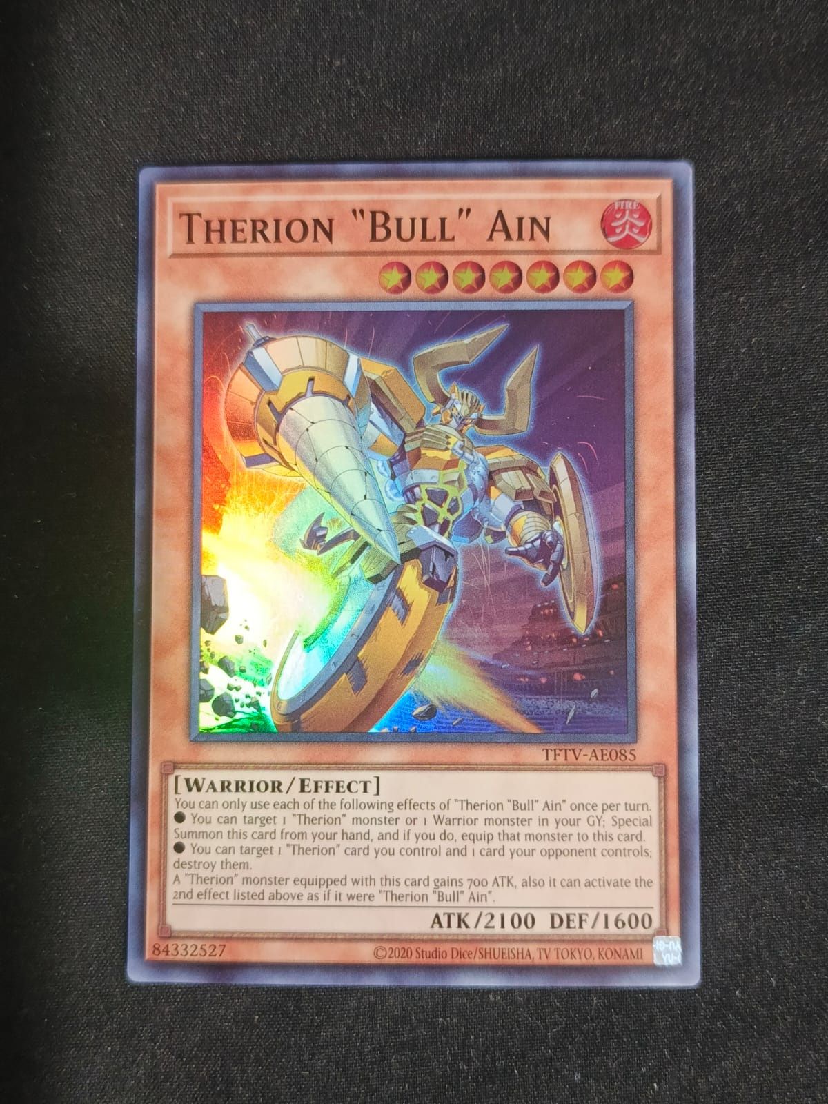 TFTV-AE085 Therion Bull Ain Super Rare