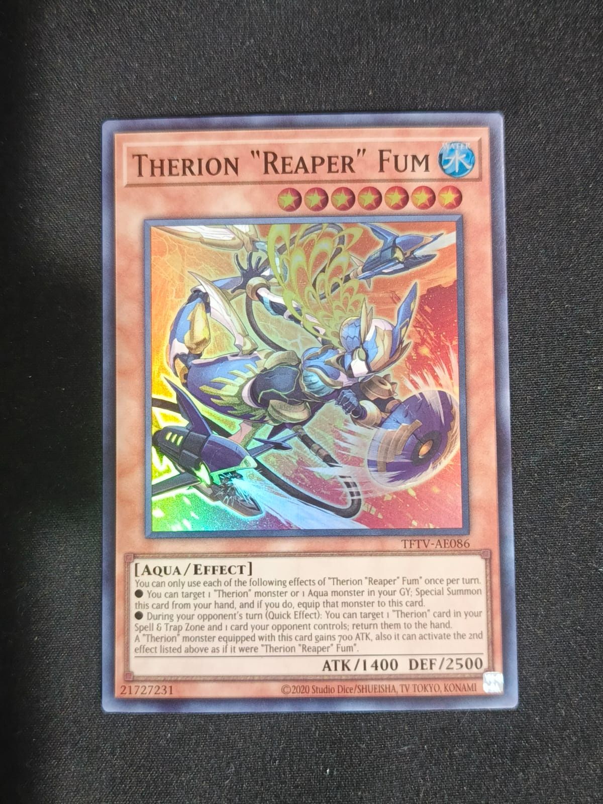TFTV-AE086 Therion Reaper Fum Super Rare