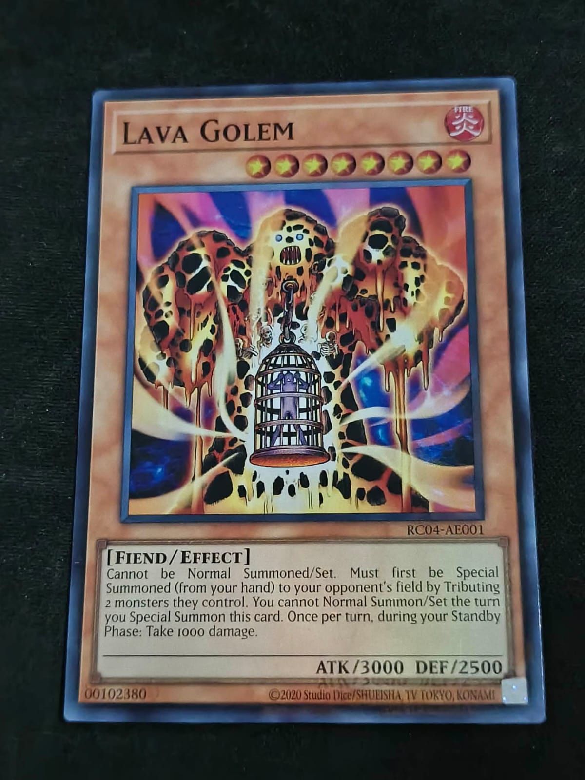 RC04-AE001 Lava Golem Super Rare