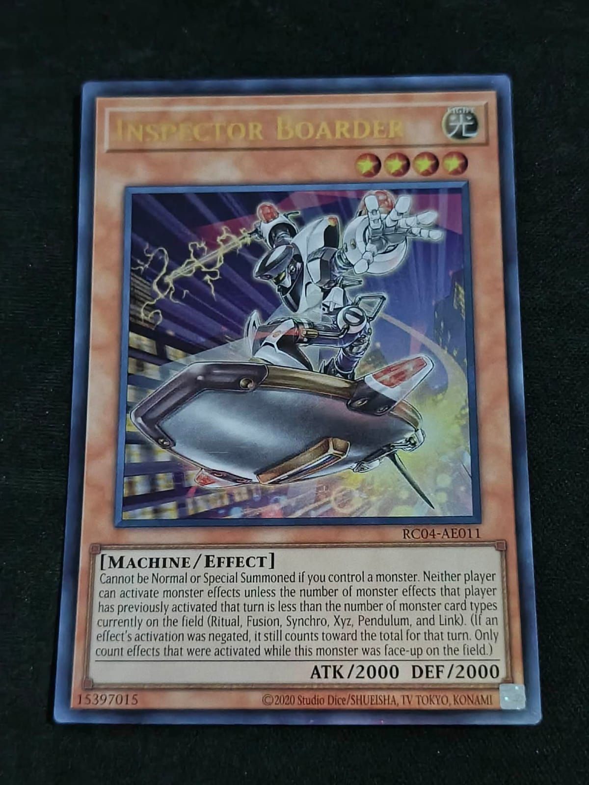 RC04-AE011 Inspector Boarder Ultra Rare