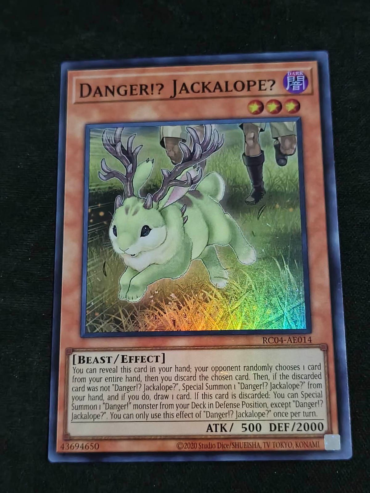 RC04-AE014 Danger!? Jackalope? Super Rare