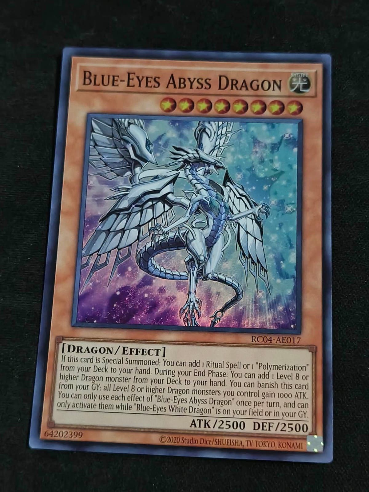 RC04-AE017 Blue-Eyes Abyss Dragon Super Rare