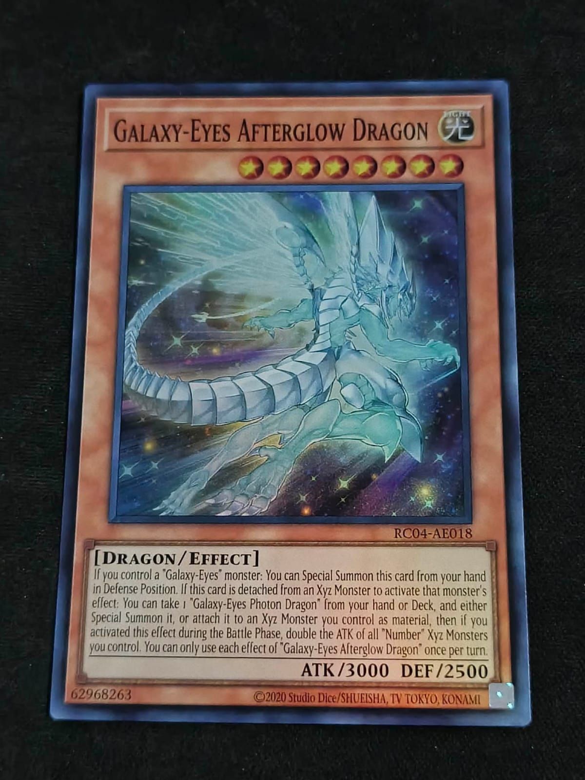 RC04-AE018 Galaxy-Eyes Afterglow Dragon Super Rare