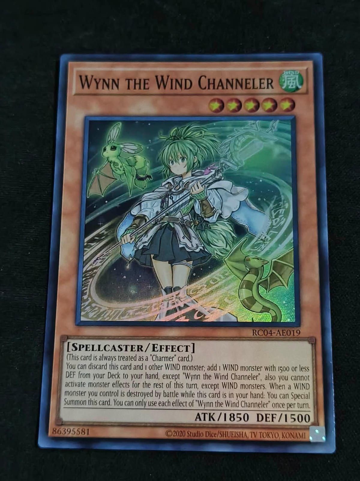 RC04-AE019 Wynn the Wind Channeler Super Rare