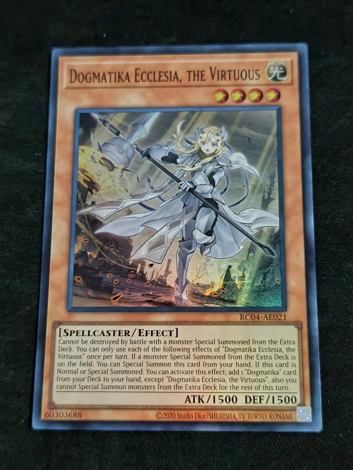 RC04-AE021 Dogmatika Ecclesia, the Virtuous Super Rare